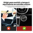 AutoClock® - Mini Relógio Vintage de Painel Automotivo Personalizado (Compre 1 Leve 2)