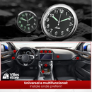 AutoClock® - Mini Relógio Vintage de Painel Automotivo Personalizado (Compre 1 Leve 2)