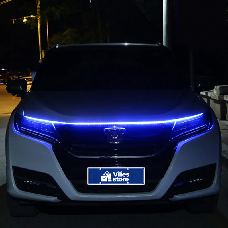 AutoLight® - Fita de LED Dinâmica Para Capô de Carro + (BRINDE EXCLUSIVO PARA OS 100 PRIMEIROS)