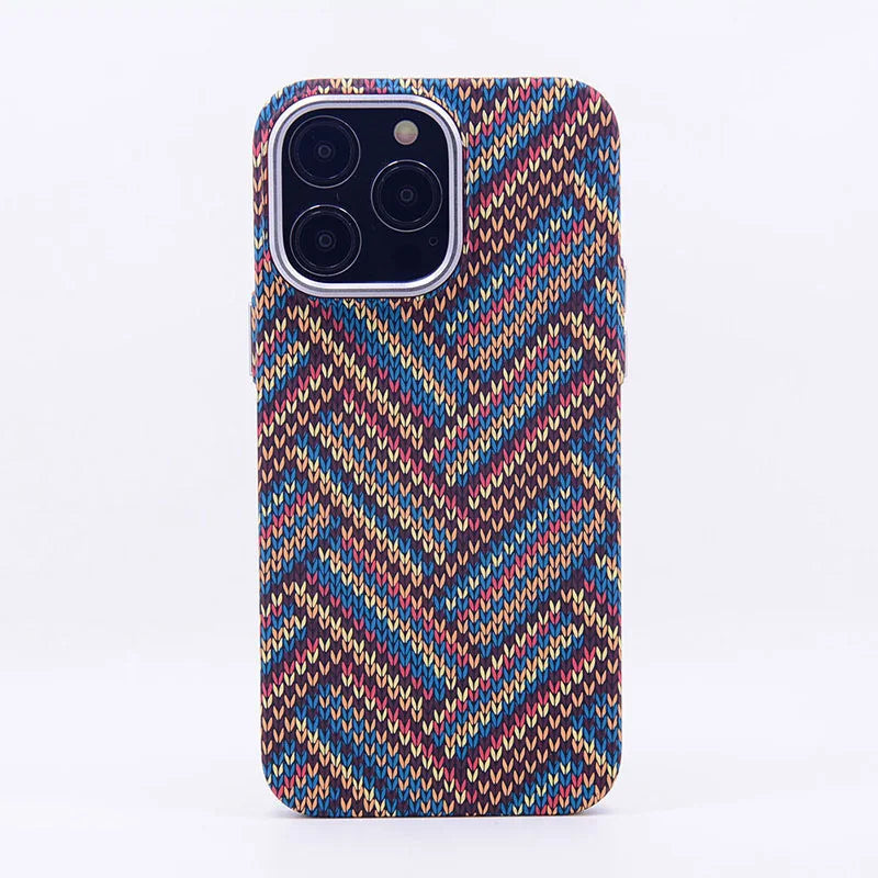 Case iPhone em Fibra de Carbono Super Premium com Magsafe